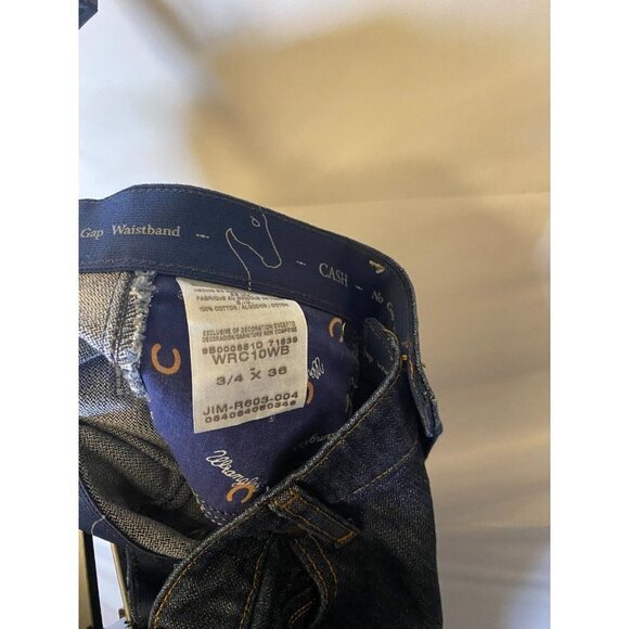 Wrangler Cash Riding Cowgirl Jeans Size 3/4 Hemmed to 30 inches - Picture 4 of 4